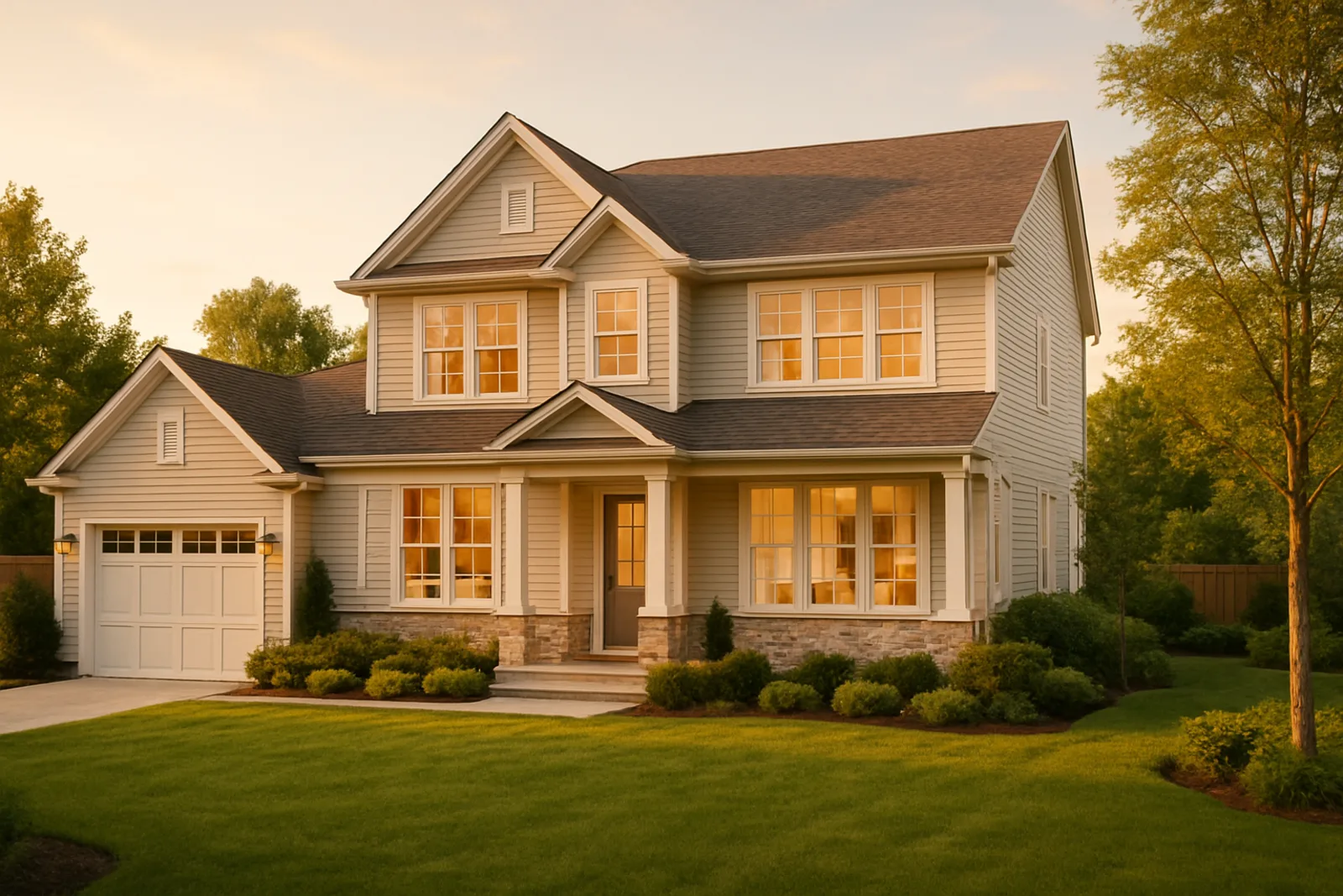 Maison familiale avec jardin